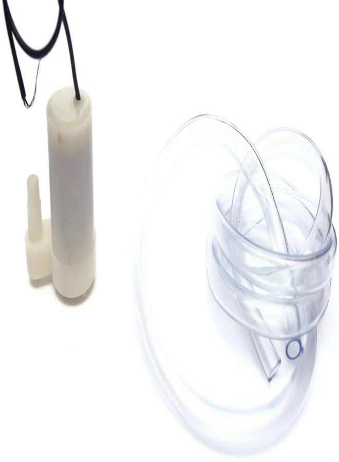 إلكترونيك سبايسس مضخة مياه غاطسة صغيرة تعمل بالتيار المستمر من Electronic Spices، بجهد 4-12 فولت، مع أنبوب PVC شفاف بطول متر واحد، للاستخدام في أحواض السمك والنوافير والحدائق (عبوة من قطعتين). - Image 1